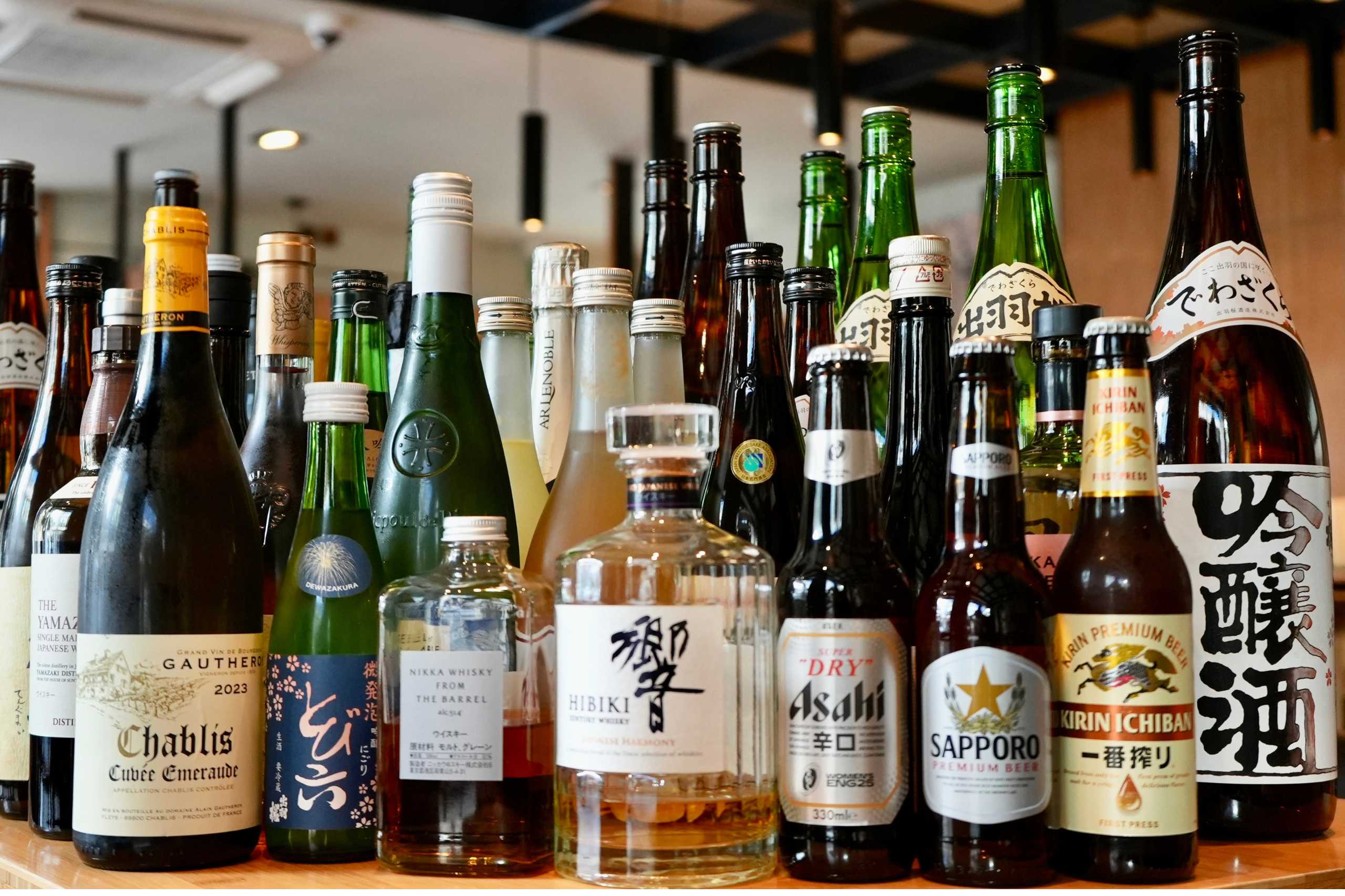 Alcoholic drinks in Kazu